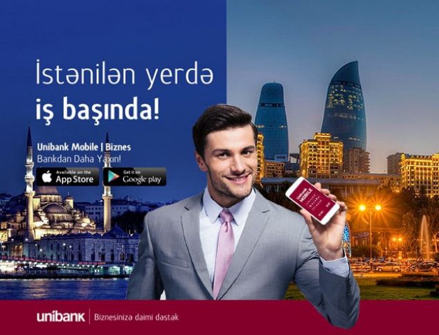 Unibank biznes sahibləri üçün mobil əlavəni təqdim etdi