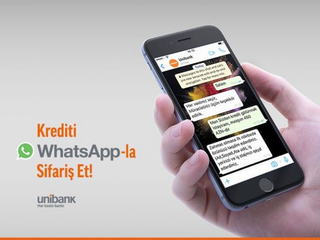 Krediti WhatsApp-la sifariş edin!