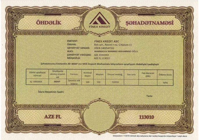 Əmanətdən daha çox gəlir gətirən istiqrazlar təklif olunur – illik 24%