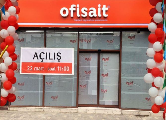 Sumqayıtda iri ofis ləvazimatları mağazası açılır