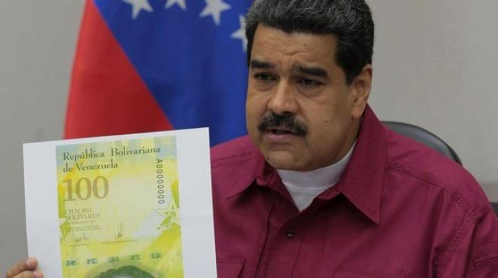 Venesuelada ən iri əskinas dövriyyəyə buraxılır