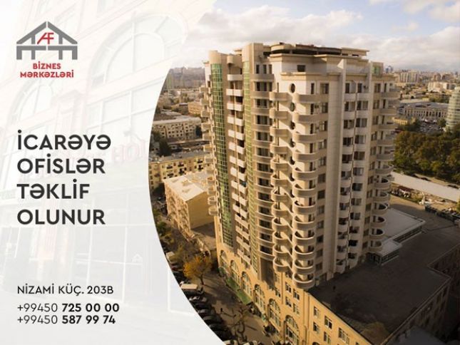 Sərfəli qiymətlərlə icarəyə ofislər