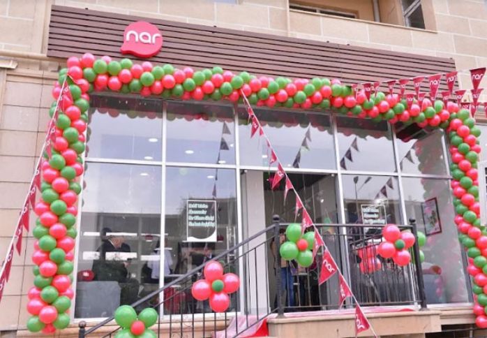 Xırdalanda yeni “Nar” mağazası açılıb