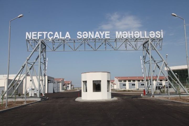 Neftaça Sənaye Məhəlləsində məhsul istehsalı ötən illə müqayisədə 5 dəfədən çox artıb