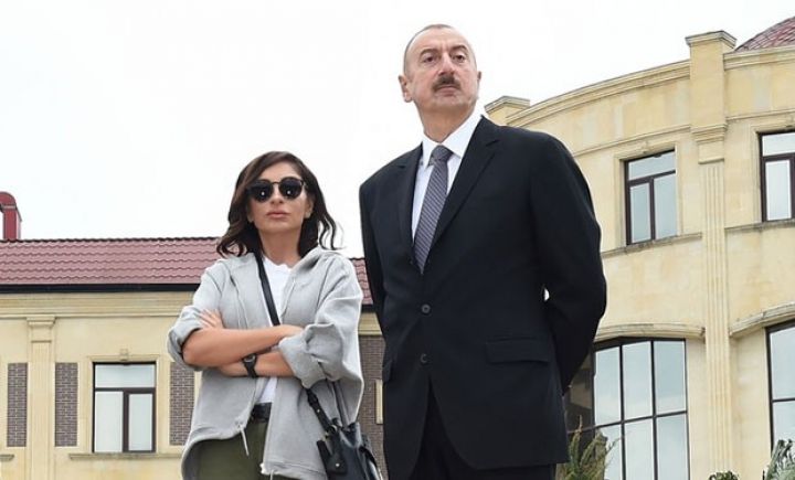 Prezident və xanımı açılışda iştirak ediblər