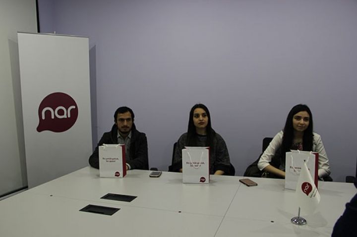 “Nar” Texniki Universitetin ən yaxşı tələbələrini mükafatlandırıb