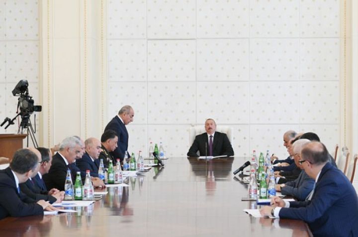 Prezidentin sərt və açıq danışdığı müşavirə - TAM MƏTN