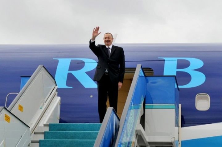 İlham Əliyev Belçikadadır