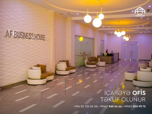 AF Biznes Mərkəzləri icarəyə ofislər təklif edir!
