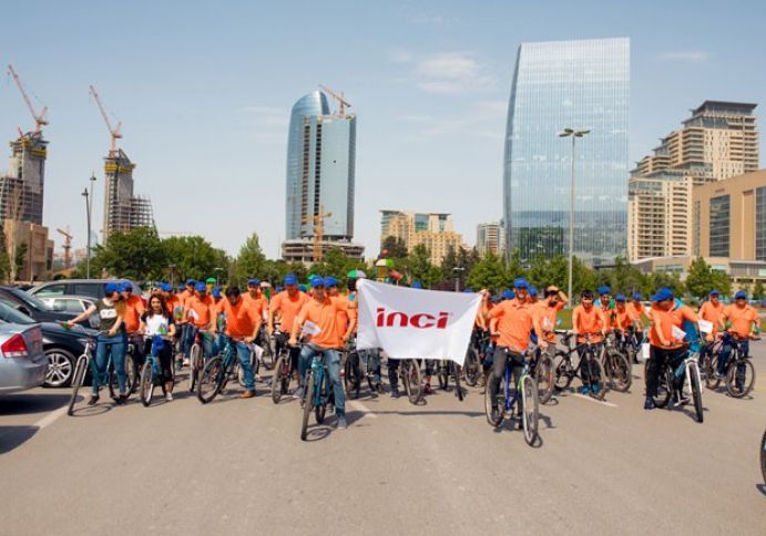 “İnci Group of Companies”dən Milli Qurtuluş Gününə özəl veloyürüyüş