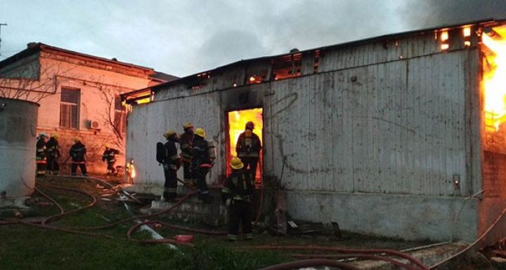 Yanğınla bağlı rəsmi məlumat yayıldı