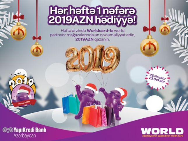Worldcard müştəriləri üçün möhtəşəm kampaniya!