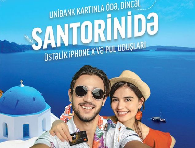 “Unibank”ın 10 000 manat pul uduşlu lotereyasının qalibi ol!