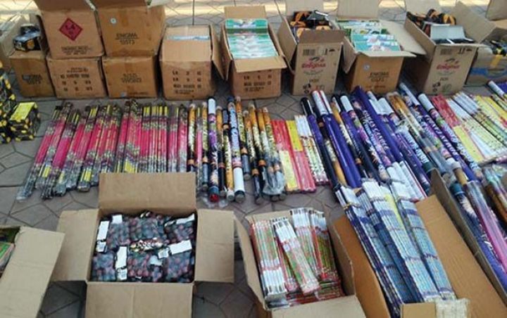 "Sədərək"ə fişəng və pirotexniki vasitələrin daşınmasının qarşısı alınıb - VİDEO