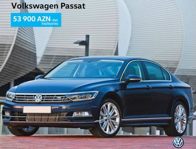 Sərfəli biznes klass avtomobili - YENİ PASSAT