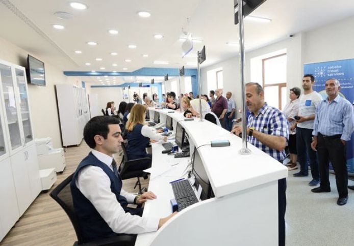 2 ildə 2 milyona yaxın vətəndaş xidmətlərindən yararlanıb