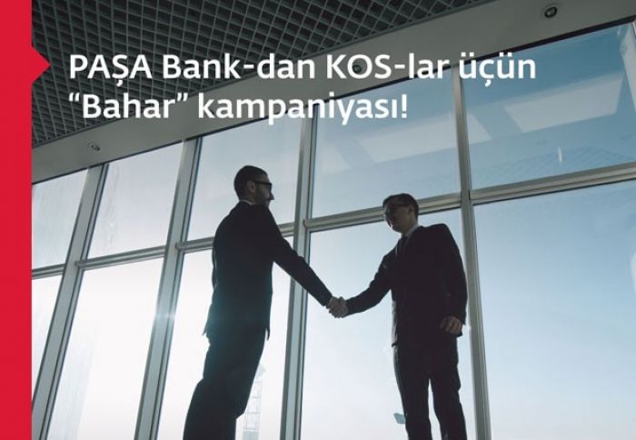 PAŞA Bank KOS-lar üçün “Bahar kampaniyasına” start verir