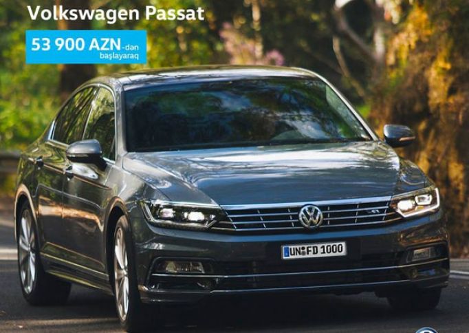 Sərfəli biznes klass avtomobili - YENİ PASSAT