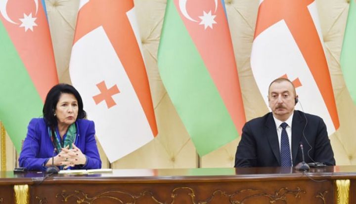 Azərbaycan və Gürcüstan prezidentlərinin mətbuata bəyanatları