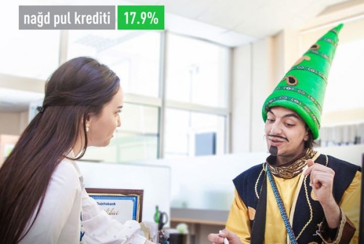 Rabitəbank nağd pul krediti faizlərini endirdi