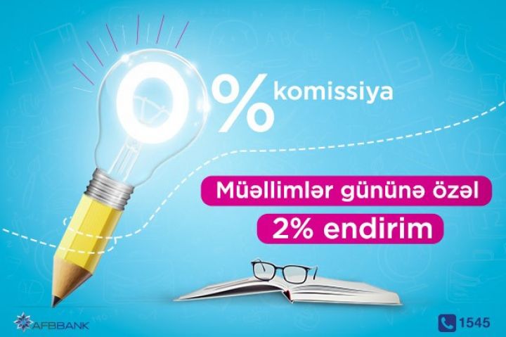 “AFB Bank”ın “Müəllim” kampaniyası davam edir