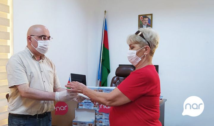 “Nar” eşitmə məhdudiyyətli insanları tibbi-gigiyenik vasitələrlə təmin edib