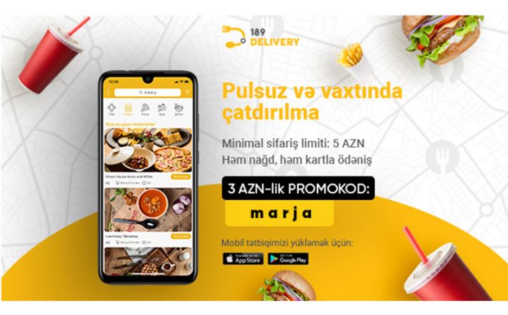 Yeni onlayn yemək sifarişi və çatdırılması xidməti işə düşüb