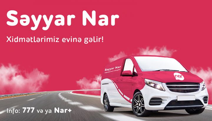 Xüsusi karantin rejimində “Səyyar Nar” həftəsonları da fəaliyyətini davam etdirir