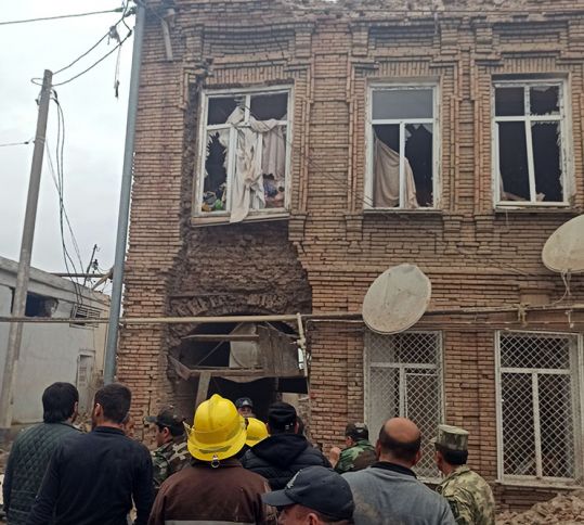 Gəncənin atəşə tutulması nəticəsində 1 mülki şəxs həlak olub, 4 nəfər yaralanıb