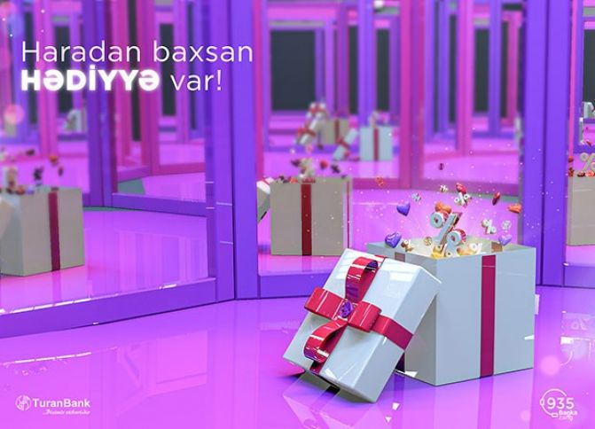 TuranBankdan 1 deyil, 2 hədiyyə birdən!