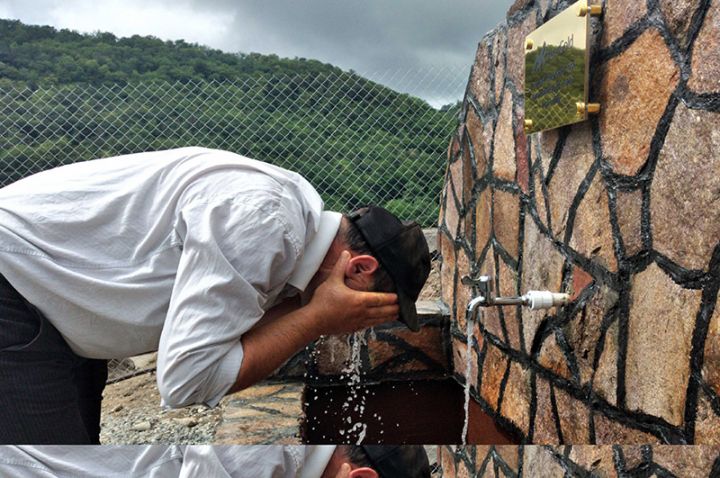 “AzerGold” tərəfindən Şadax kəndinə yeni su xətti çəkilib