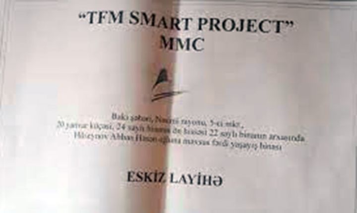 Bakı meriyasının “törəmə”sindən “TFM-Smart Project”ə 520 min manatlıq sifariş!