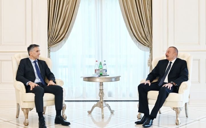 “Signify” şirkətinin baş icraçı direktoru İlham Əliyevin qəbulunda olub