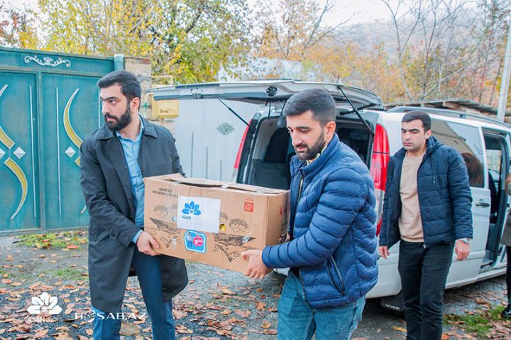“Qoldenpey” və Asan Könüllülük Məktəbi Şəhid ailələri üçün “Zəfər” xeyriyyə layihəsi keçirib