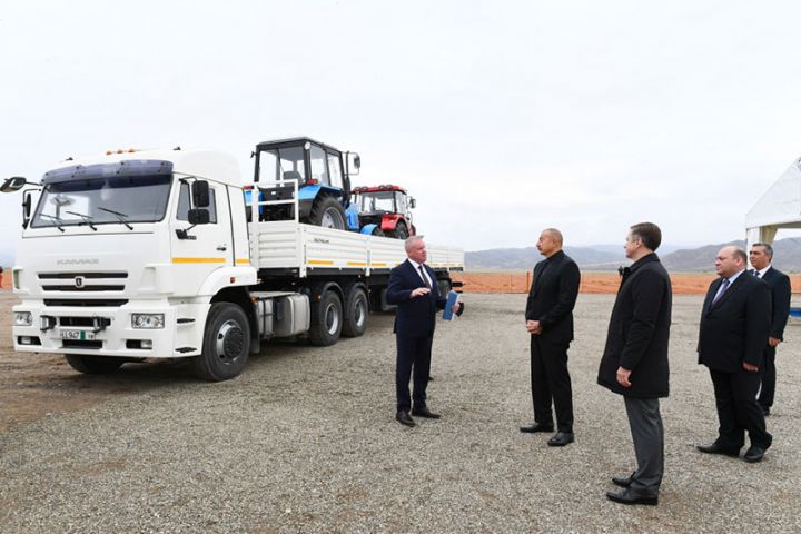 Azərbaycanda  “KAMaz”ın servis mərkəzinin təməli qoyuldu