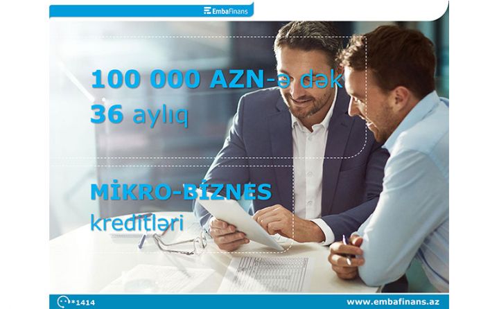 36 aya qədər müddətli biznes kreditlərindən yararlanmağa tələsin!