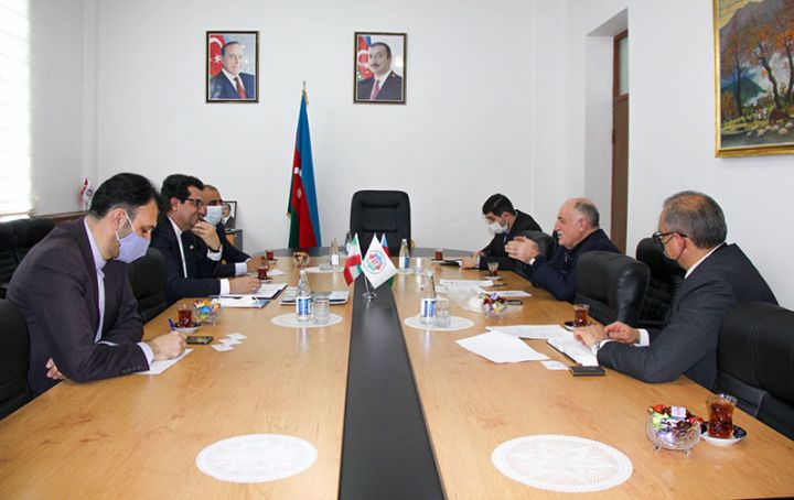 Məmməd Musayev İran səfirini qəbul edib