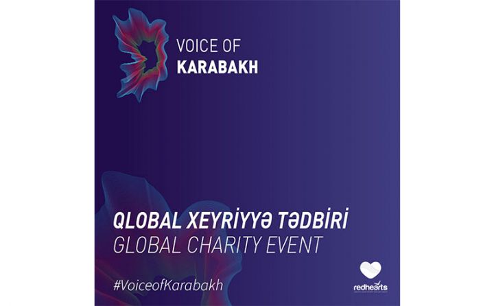 “Qarabağın səsi” ümumdünya xeyriyyə konserti keçirilib