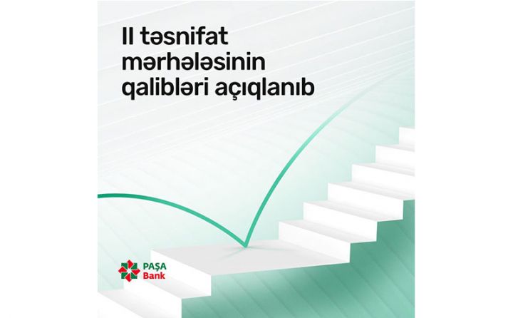 “PASHA Bank Cup III” yarışmasının II mərhələsinin nəticələri açıqlanıb