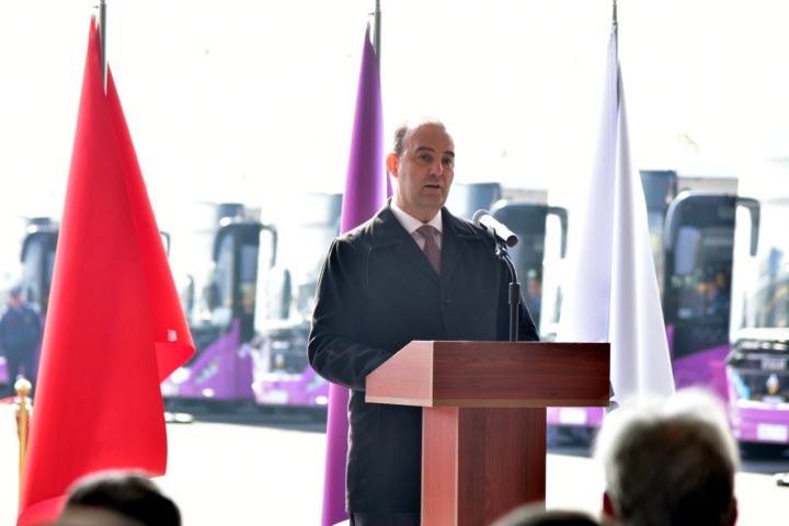 Bakıya 50 ədəd avtobusu “Xaliq Faiqoğlu” şirkəti gətirib - SABAHDAN İSTİFADƏYƏ VERİLƏCƏKLƏR