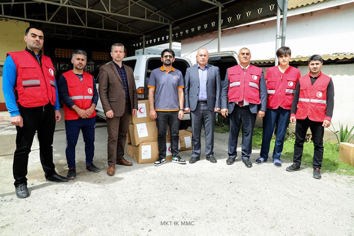 “MKT İK” MMC və “Qızıl Aypara Cəmiyyəti” xeyriyyə aksiyası keçirib - FOTO, VİDEO