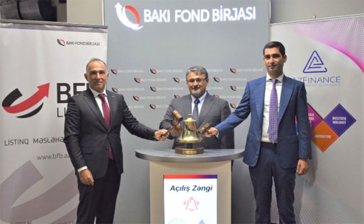 “İnkişaf üçün maliyyə”nin istiqrazları üçün “Açılış Zəngi” mərasimi keçirildi