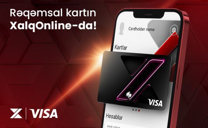 Qarşılayın: Xalq Bankın yeni rəqəmsal məhsulu - Digital Card!