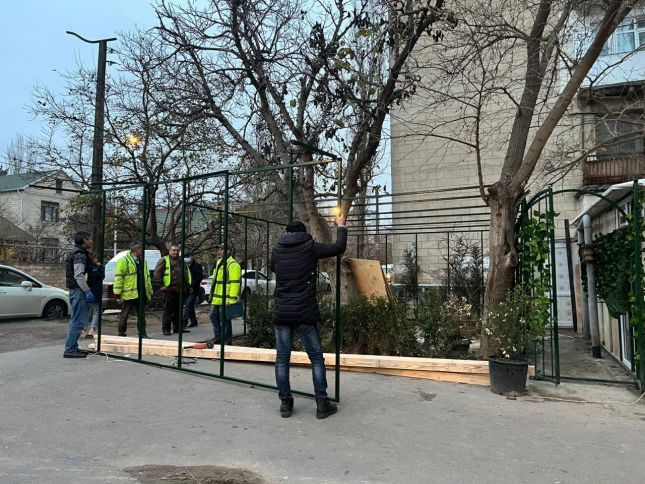 Bakıda daha bir qanunsuz tikintinin qarşısı alınıb