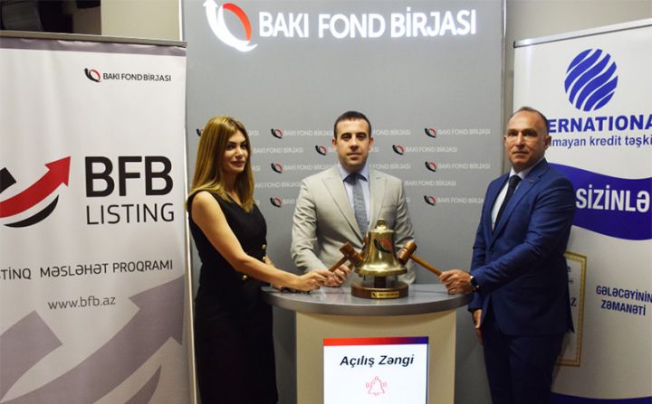 BOKT “İnternational” istiqrazlarının “Açılış Zəngi” mərasimi keçirildi