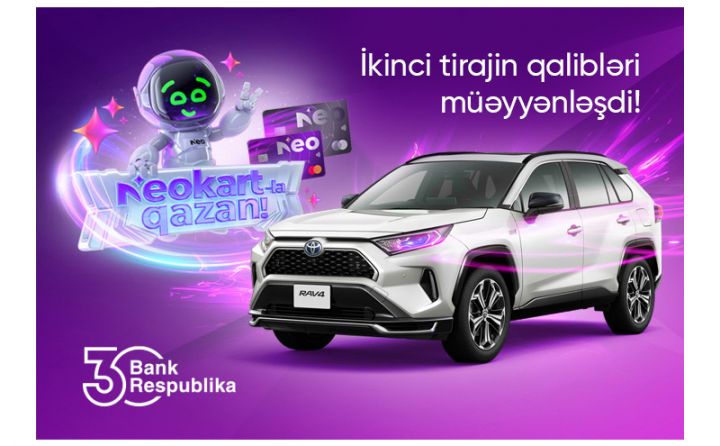 NeoKart sahibi lotereyada avtomobil qazandı!