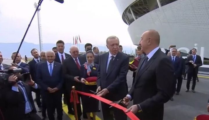 Zəngilan Beynəlxalq Hava Limanının rəsmi açılışı baş tutdu