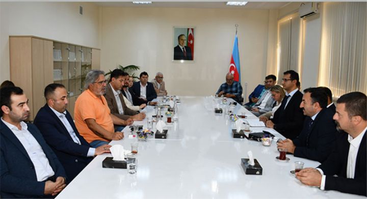 Türk iş adamları Sumqayıt Kimya Sənaye Parkında olublar