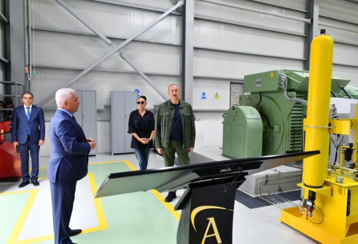 Prezident  “Soyuqbulaq” stansiyasını işə salıb