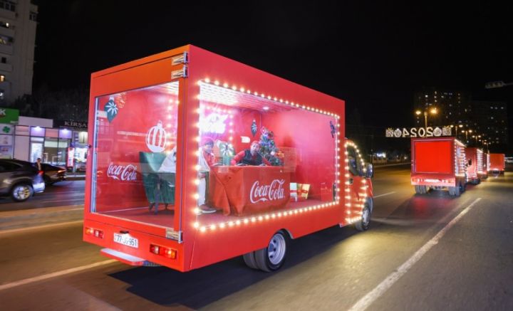 Coca-Cola-nın “Yeni İl Karvanı” Bakıya gəlir
